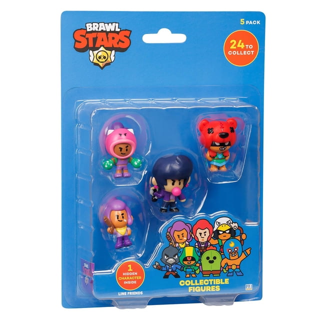 Figuras coleccionables P.M.I. Brawl Stars paquete sorpresa de 5