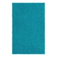 thumbnail image 7 of Unique Loom Solid Shag Collection Area Rug (5' 3" x 8' Rectangle Turquoise), 7 of 7