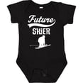 thumbnail image 3 of Inktastic Future Skier Childs Skiing Boys or Girls Baby Bodysuit, 3 of 5