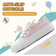 thumbnail image 3 of Toddler Sneakers for Girls Boys, Kids Canvas Fashion Shoes Elastic Straps Laces Slip On Lightweight Comfortable Classic Casual Walking Shoes, 3 of 6