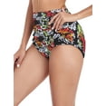 thumbnail image 6 of RELLECIGA Women's Swimwear High Waisted Ruched Bikini Bottom, 6 of 6