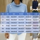 thumbnail image 3 of Xuyuer Turtle Necks Tops for Women Long Sleeve Spring Summer Solid Color Button Shirts Mock Turtleneck Dressy Blouses Drop Shoulder Long Tunic Tops, 3 of 5
