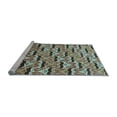 thumbnail image 2 of Ahgly Company Machine Washable Indoor Square Oriental Light Blue Modern Area Rugs, 7' Square, 2 of 4