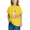thumbnail image 4 of Aloohaidyvio Easter Bunny Shirt Kids' Easter Shirt, Lightweight Moisture-Wicking Tee for Outdoor Egg Hunts & Sunny Day Play 9 Years, 4 of 4