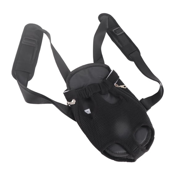 Legs Out Pet Backpack, Breathable 2 Wearing Methods Lightweight Wearable Dog Front Backpack for Walking
