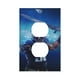 thumbnail image 1 of Panel de interruptores de pared con marco romano de cuero y luces de conmutación Titans, interruptor de luz individual, doble o con tirador, 1 of 8