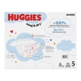 thumbnail image 3 of Huggies Snug & Dry Baby Diapers, Size 5 (27+ lbs), 136 Count, 3 of 7