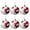D, variant on Tyidzon 6Pc Christmas Ornaments Set, 1.77"/45mm Christmas Tree Decorations, Hanging Christmas Balls for Indoor/Outdoor Holiday Party Home Decor