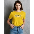thumbnail image 2 of Perfect Style Red String T-Shirt Women -Image by Shutterstock, Female XX-Large, 2 of 4