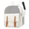 thumbnail image 2 of Mochila porta gatos Fernando Malla ventilada con bolsillo gran espacio Mochila portátil de gran capacidad beige transportador de gatos, 2 of 8