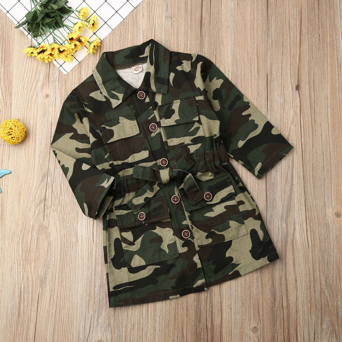 baby girl camo jacket