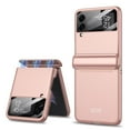 thumbnail image 1 of Allytech for Samsung Galaxy Z Flip 4 Case/Z Flip 4 5G Case, Hinge Full Protective Hard Premium Thin PC Non-Slip All-Inclusive Shockproof Case for Samsung Z Flip 4 2022, Pink, 1 of 9