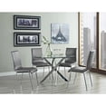 Powell Putnam Dining Table, Chrome