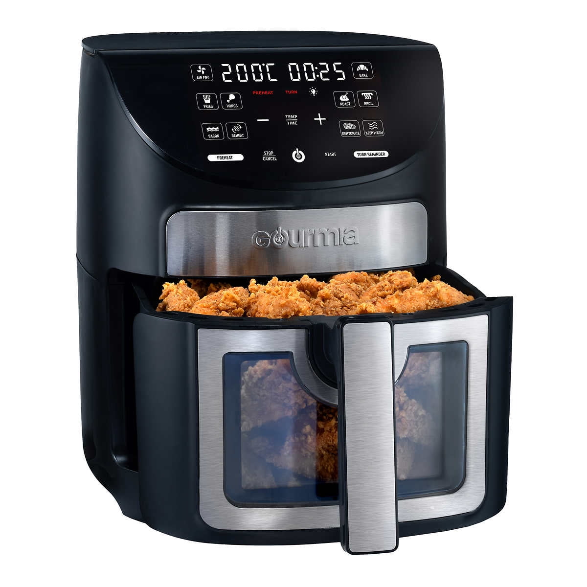 Gourmia 7-Quart Digital Air Fryer with 12-One Touch Presets