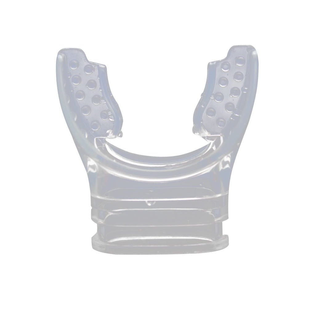 Breathing Tube Mouthpiece Silicone Snorkeling Mouthpiece Swimming