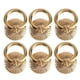 thumbnail image 1 of 6 tiradores de anillo dorados para cajones y muebles, estilo minimalista., 1 of 7
