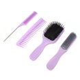 thumbnail image 4 of Cepillo De Pala, Resistente Al Calor, Peine De Dientes Anchos, Tamaño Correcto, Dientes Anchos, Cojín De Aire De Goma, Juego De Peine Para El Cabello, No Se Deforma Fácilmente, 4 of 8