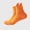 Orange, variant on Womens and Men Anti Sweat Odor Resistant Stink Proof Compression Quarter Crew Athletic Running Hiking Socks Pink Free Size(Free Size)