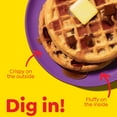 thumbnail image 4 of Eggo Chocolatey Chip Waffles, Frozen Breakfast, 29.6 oz, 24 Count, 4 of 9