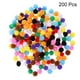 thumbnail image 3 of BRIGHTFUFU 200 bolas de peluche de 10 colores surtidos, hechas a mano, para jardín de infancia (10 mm, colores surtidos), 3 of 7