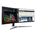thumbnail image 1 of SAMSUNG 49-Inch CHG90 144Hz Bombé Moniteur de Jeu (LC49HG90DMNXZA) -Noir -Noir -, 1 of 5
