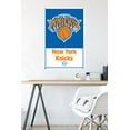 thumbnail image 6 of NBA New York Knicks - Logo 21 Wall Poster with Pushpins, 22.375" x 34", 6 of 6