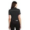 thumbnail image 2 of L547 Port Authority Women's Knit Shirt Silk Touch Performance Colorblock Stripe Polo, 2 of 2