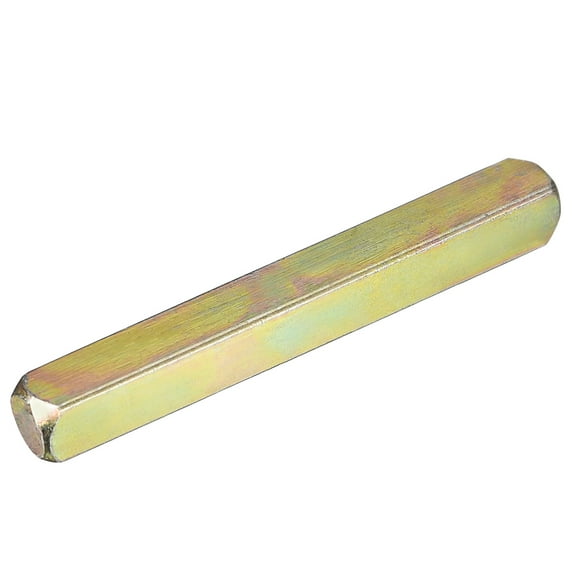 Door Knob Spindle, Spare Door Handle Spindle Bar, 60mm Long Door Spindle Replacement Door Handle Parts, Gold