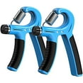 thumbnail image 1 of LINLIN 2Packs Hand Grip Strengthener,Adjustable Resistance 11-132 Lbs (5-60kg) Grip Hand Exerciser Trainer Wrist Strengthener, 1 of 5