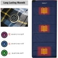 thumbnail image 4 of Cotton Flannel Sleeping Bag for Camping Backpacking, Adults Cold Weather Envelope Sleeping Bags with 2/3/4/6lbs Filling, 4 of 8