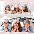 thumbnail image 4 of 3 lindos antifaz para dormir a través de la cara de perro gato antifaz divertido animal antifaz para dormir suave ligero antifaz para dormir antifaz para gato antifaz para mujer JAMW Sencillez, 4 of 5