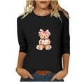 thumbnail image 1 of TaTaai Hoodies Shirts for Women Early Fall Long Sleeve Tops Vintage Graphic Outfits Tops Fashion Pullover Tees Gift, 1 of 6