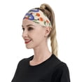 thumbnail image 4 of Wukai Snake Sports sweatband,Men & Women Sweatband Headband for Running, Cross Training, Racquetball, Working Out, 4 of 7