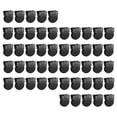 thumbnail image 3 of simhoa Cubicle Clips Black Home Use Practical Partition Panel Messages Hooks 50pcs, 3 of 8