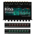 NEW BOSS EQ1208 4Band Preamp Car Audio Equalizer w/ Subwoofer Sub Output EQ Out