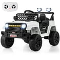 thumbnail image 1 of Gymax 12V Kids Ride on Truck Car Battery Powered Toddler Electric Vehicle w/ 3 Speeds White, 1 of 10