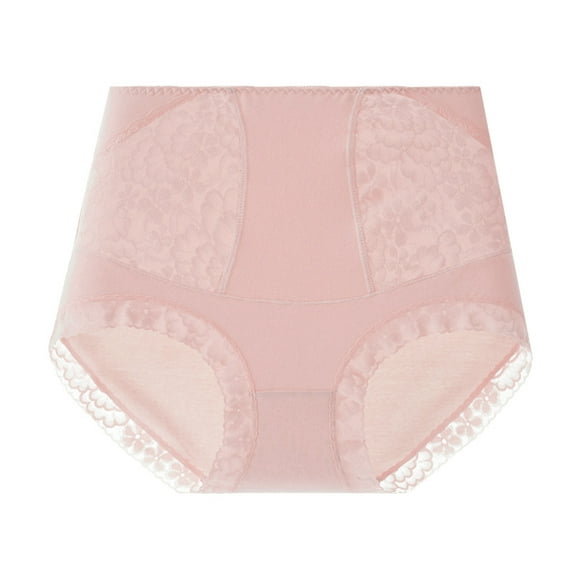 Lace High Waist Panties Breathable Plus Size Shapewear Booty Lift Underwear Negligee