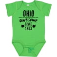 thumbnail image 3 of Inktastic Ohio Awesome Since 1803 Boys or Girls Baby Bodysuit, 3 of 5