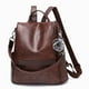 thumbnail image 1 of Mochila Mujer Moda Impermeable Antirrobo Bolsa Para Mujer MARRON OBSCURO pu mochila, bolso, dama, 1 of 3