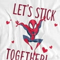 thumbnail image 3 of Spider-Man T-Shirt Adulte Coller Ensemble Saint-Valentin, 3 of 4