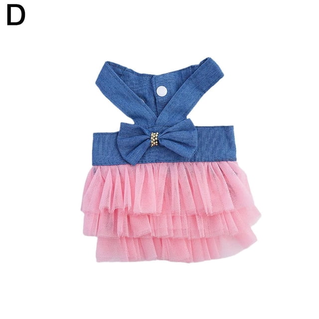 Ropa para mascotas pequeñas y medianas, hermosa falda de pastel para hembras Pe J9G2