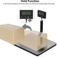 thumbnail image 4 of Shipping Scale 440lb, LCD Digital Postal Scale with Hold and Tare Funtion, Postage Scale for Packages Luggage Post Office Warehouse, Battery and Tape-c Power, Black, 4 of 9