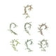 thumbnail image 4 of Guirnalda artificial de flores de seda Wosthever decoraciones del hogar azul, 4 of 6