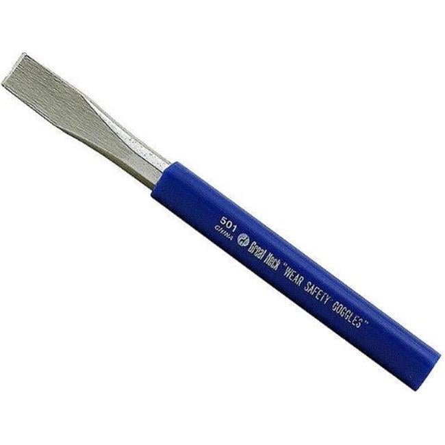 Great Neck Saw Manufacturing 501C Flat Cold Chisel 5 x 0.25 in