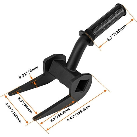 Heavy Duty Pallet Buster Tool for Wood Removal, Handheld Deck Wrecker with Non-Destructive Design