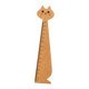 thumbnail image 1 of Regla de Papelería, Regla Linda, útiles Escolares, Herramienta de Medición Coreana, Regla con Forma de Gato Bonito, Regla de Madera Recta para Niños, Amarillo Sunnimix lindo gobernante, 1 of 8