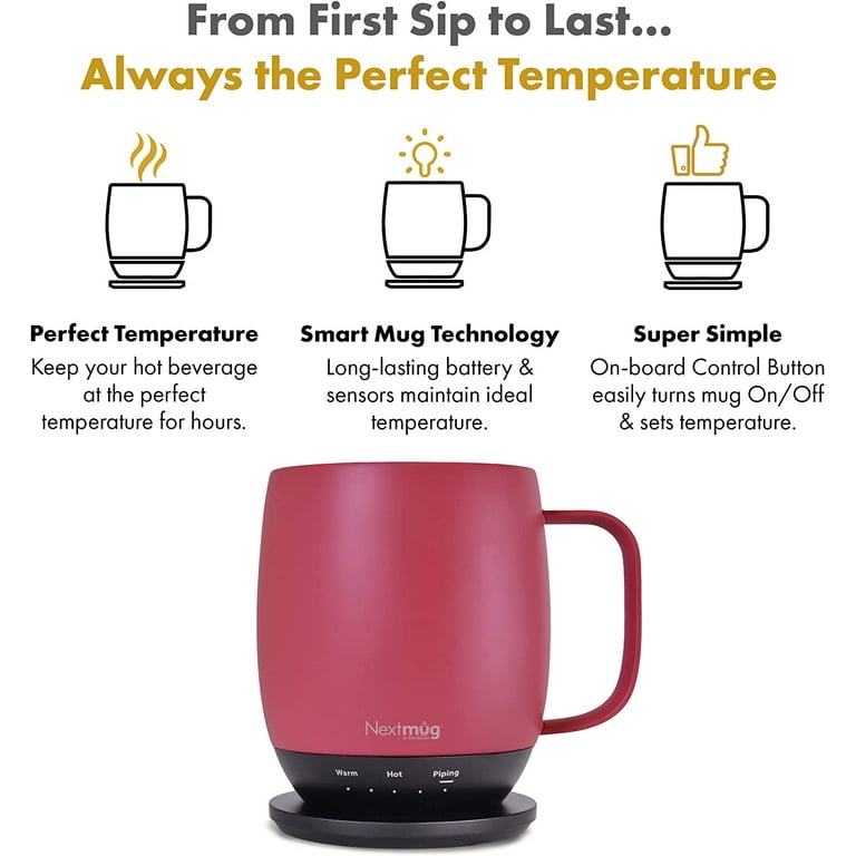 The World's First Temperature Control Ceramic Mug