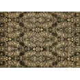 thumbnail image 1 of Ahgly Company Indoor Rectangle Abstract Brown Modern Area Rugs, 2' x 3', 1 of 4