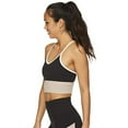 thumbnail image 3 of Gaiam Women's Strappy Wireless Bralette Medium Impact Longline Racerback, 3 of 5
