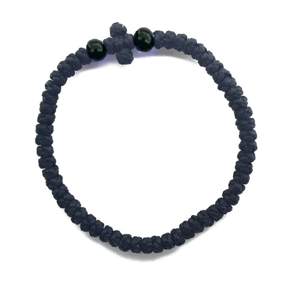 DESIGNICE Greek Orthodox Handchain Handmade Prayer Rope Bracelet Bangle Religious Jewelry for Women and Men Hand Chain Bracelet